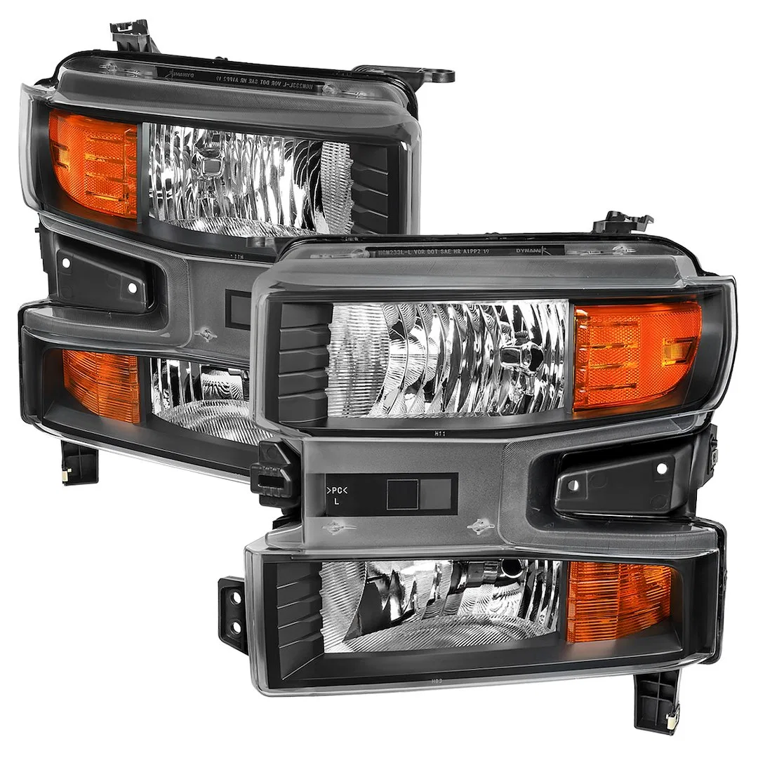 2LH-SIV1915JM-RO – SPEC-D TUNIN Headlight Assembly, Factory Style Projector Beam With Turn Signal Light And Parking L...